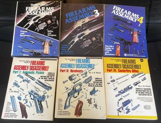 Firearm Disassembly & Assembly Book Set – Pistols, Rifles, Shotguns