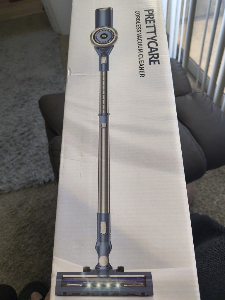 Brand New Cordless Vacuum Carpet Or Tile Quiet Light Weight 