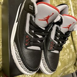 Jordan 3 Black Cement 