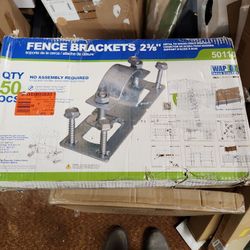 Fence Brackets 2 3/8 (for Metal 