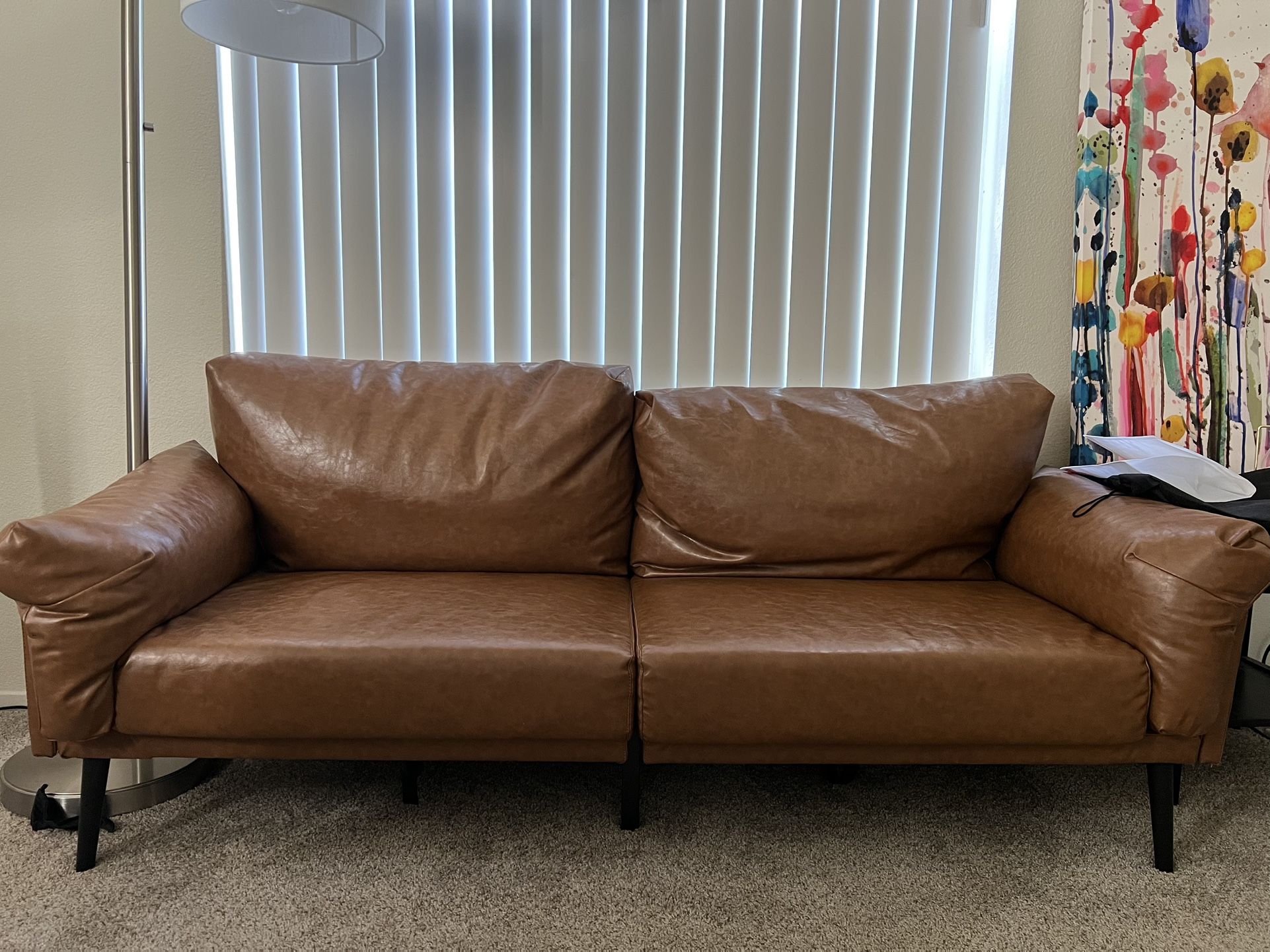 Leather Sofa Pickup Only