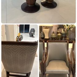 Selling the dining table with 6 chairs. Measurements are in the pictures. Great condition, good quality furniture.  Pickup in Naples 