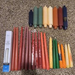 Assorted Unused Candles