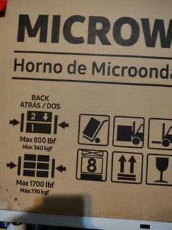 Samsung over-the range microwave