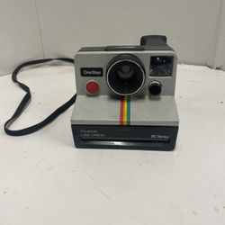 Polaroid One Step Land Instant  Camera BC Series Rainbow Stripe SX-70 Tested