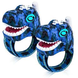 “New”Kids Dinosaur Walkie Talkies(boys&girl’s)Long Range,3 Channels(indoor/outdoor)