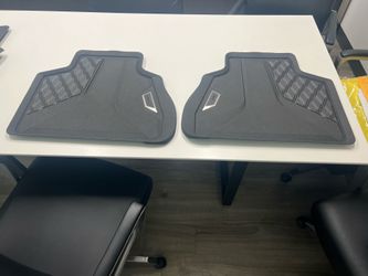 BMW X7 second row all weather Matt set 2019-2025 BMW X7 second row all weather mat set