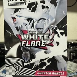 Pokemon TCG Scarlet & Violet White Flare Booster Bundle Box - Factory Sealed