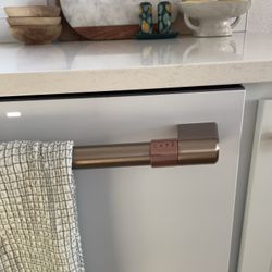 GE Cafe Dishwasher Handle Brushed Bronze