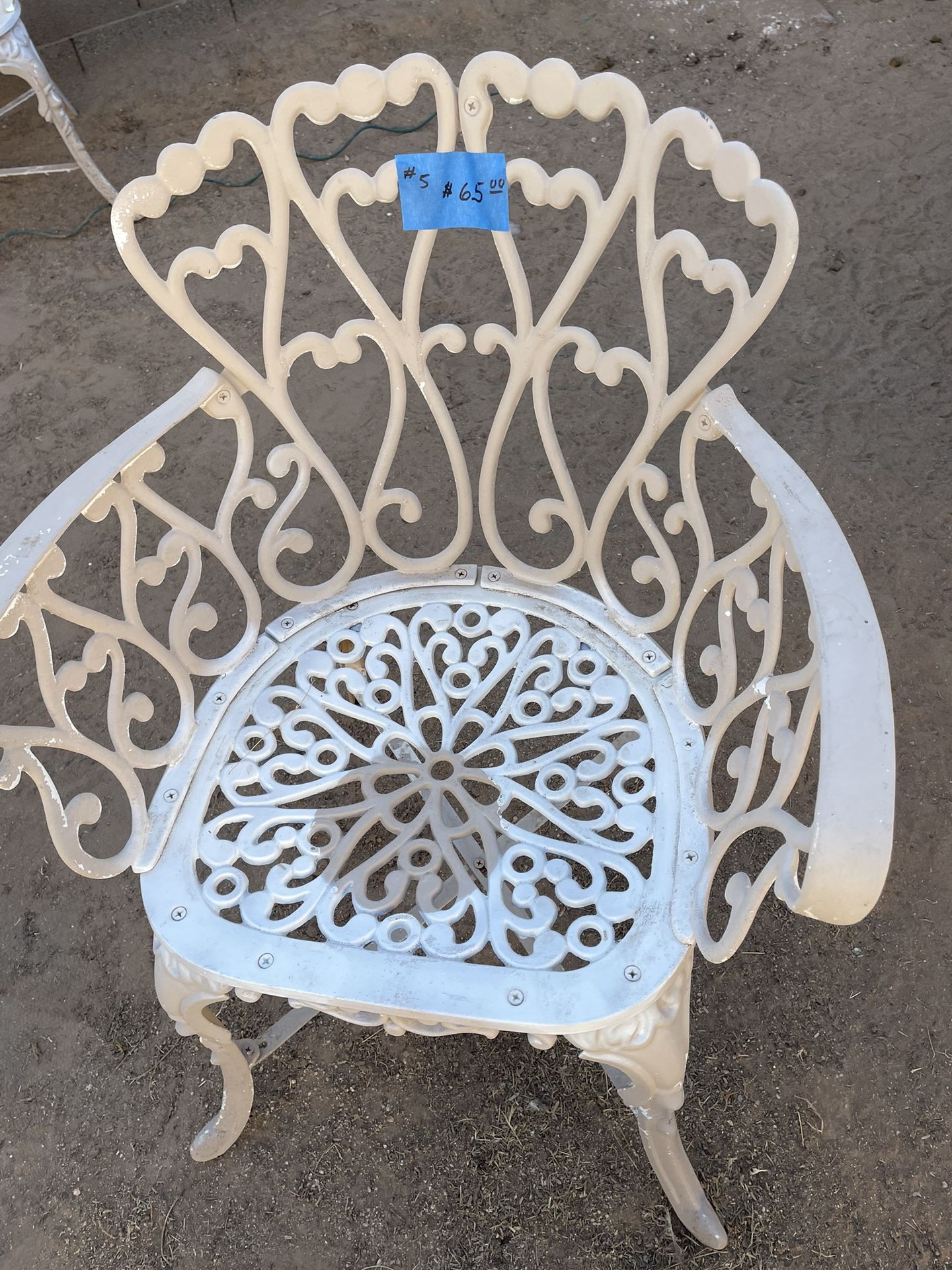 $250.Metal Patio Furniture, Tables , Chairs, Branch, Furniture, Va