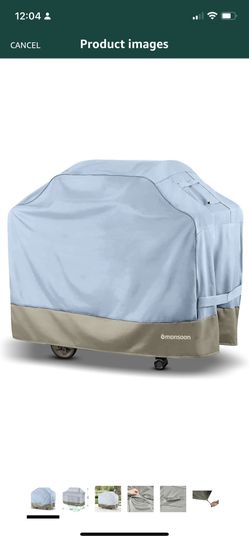 BBQ Grill Cover Waterproof Barbecue Grill Covers (64") Hunter Green