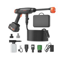Handheld Battery Operated Washer, 1100 PSI Lightweight Mini Washer for Car