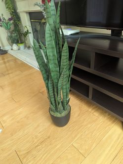 Artificial snake plant