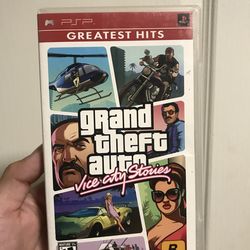 Grand Theft Auto Vice City Stories For Sony PSP