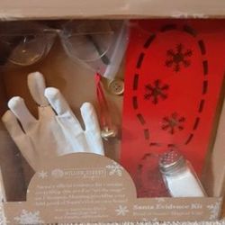 USED Willow Street Designs Santa Clause Evidence Kit - Proof of Magical Visit
