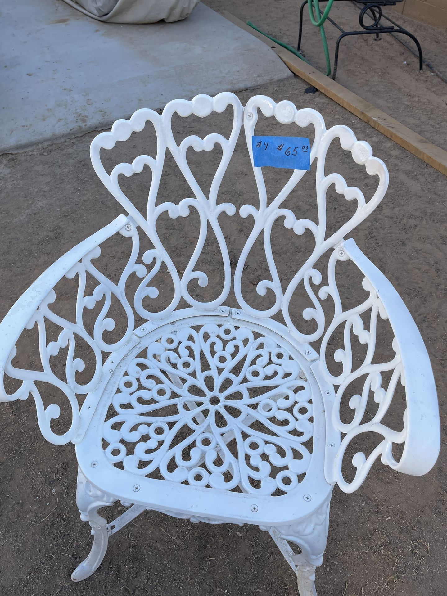 $250.Metal Patio Furniture, Tables , Chairs, Branch, Furniture, Va