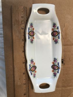 PORCELAIN BUTTER DISH