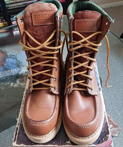 Botas para construccion altas, con casquillo, talla 5.5.