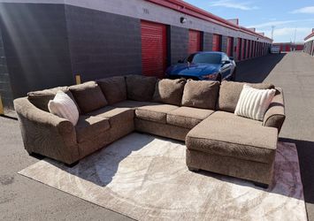 Gray Sectional Couch - Free Delivery