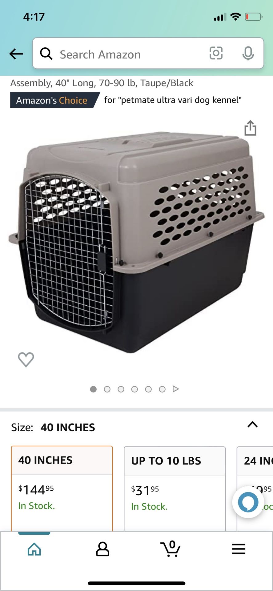 XL Dog Kennel Crate