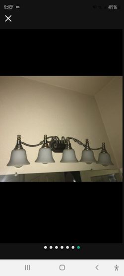 Possani Light Fixture Bath Vanity