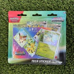 Prismatic Evolutions Tech Sticker Lefeon