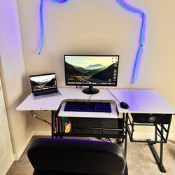 Desk And Office Chair 