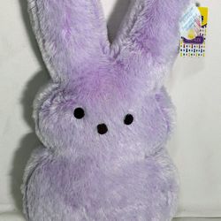 Peeps plush marshmallow scented purple bunny NWT Free Bunny Hair Clips 