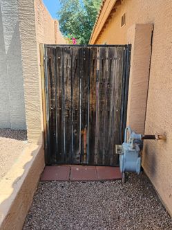 I fix doors from the front and replace the wood on it.