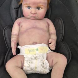 Authentic Reborn Full Body Silicone Lifelike Baby