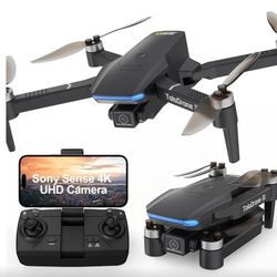 Drones with Camera for Adults 4K, GPS Professional Drone with Auto Return, Follow me, 5G WiFi FPV Drone Quadcopter Drone with Camera Foldable RC Quadc
