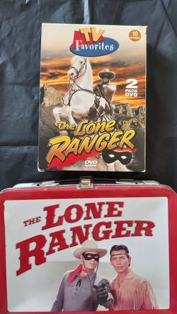 The Lone Ranger 2 Pack DVD in Collectable Tin With Handle