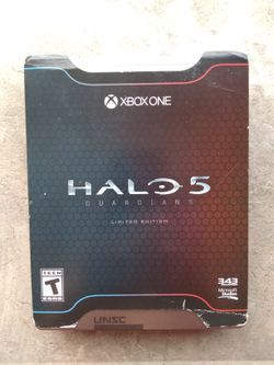 Halo 5 Xbox One No Game Steelbook Only