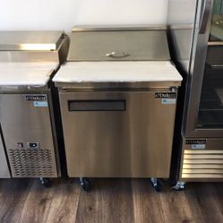 Sandwich Prep Table 29” Refrigerator Salad Food Prep Table