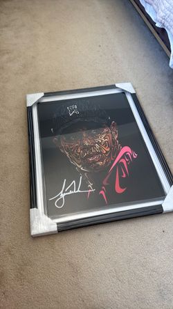Framed Signed Tiger Woods Art Print
