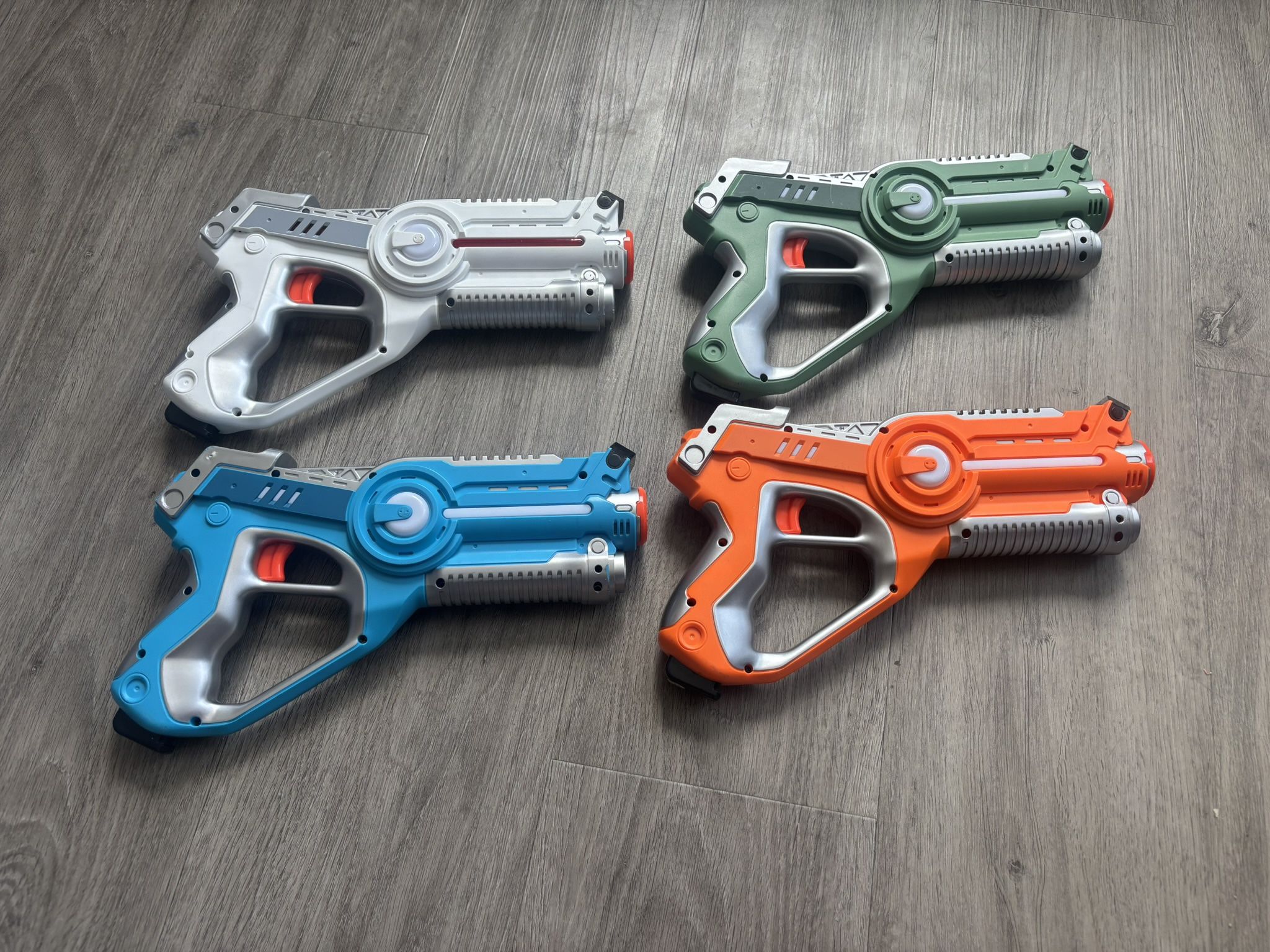 Set of 4 Infrared Laser Tag Guns