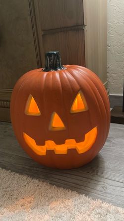 Halloween light pumpkin.