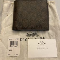New coach wallet