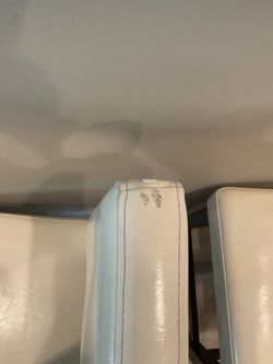 Set of 3 Faux Leather Barstools
