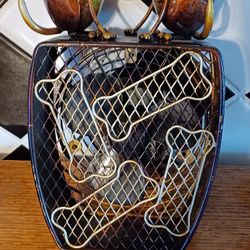 Deco Breeze metal electric dog fan.
