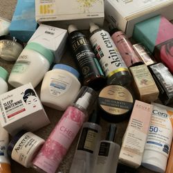 Bundle Lot Cosmetics Anti Aging Tools Etc.