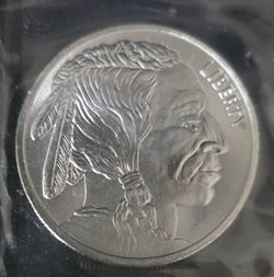 1 TROY OZ .999 FINE SILVER BULLION