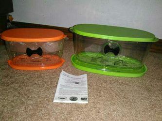 Fruit And Veggie Keeper Set! Brand New! Set Of 2