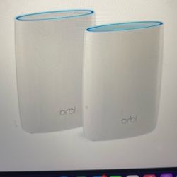 NETGEAR Orbi RBR50v2 Whole Home Mesh WiFi Router AC3000 2 Pack