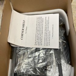 Corner Shelf With Lights