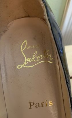 Christian Louboutin Black Patent Leather Shoes