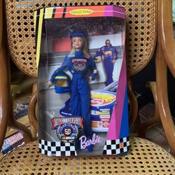 50th anniversary NASCAR Barbie - Unopened Box