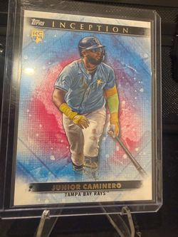 Junior Caminero Topps Inception Rookie Card🔥