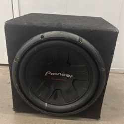 Pioneer Champion Series 12” SVC Subwoofer TS-W311S4
