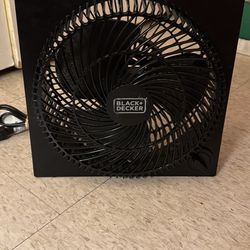Black Decker Mini fan (BFB09W)